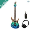 Kazuki Dragon Series Blue with NUX MP-2 and Hibilly Mixman 1987 Headphone