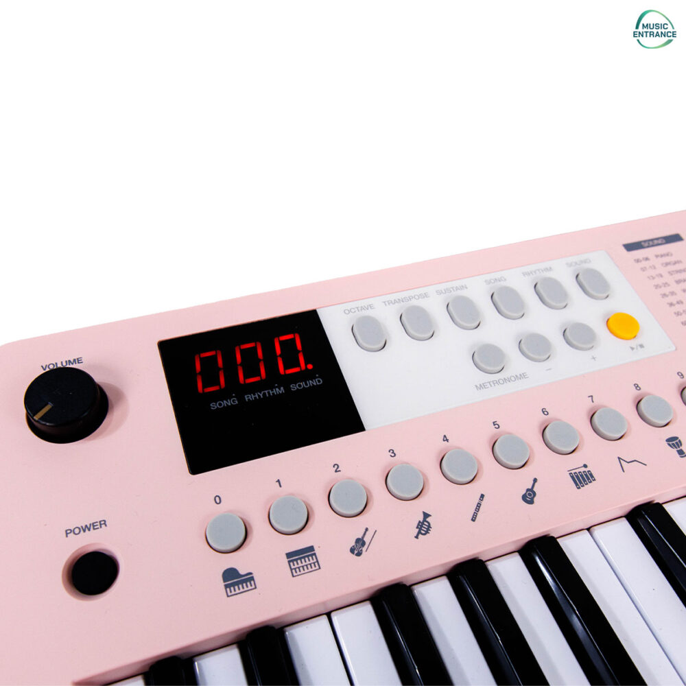คีย์บอร์ดเด็ก MEDELI MK1 ขนาด 37 คีย์ มีจังหวะและเสียงให้เลือก เหมาะสำหรับผู้เริ่มต้น