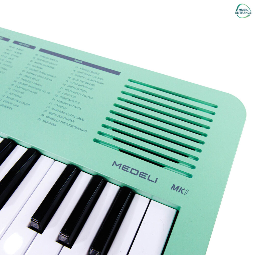 คีย์บอร์ดเด็ก MEDELI MK1 ขนาด 37 คีย์ มีจังหวะและเสียงให้เลือก เหมาะสำหรับผู้เริ่มต้น