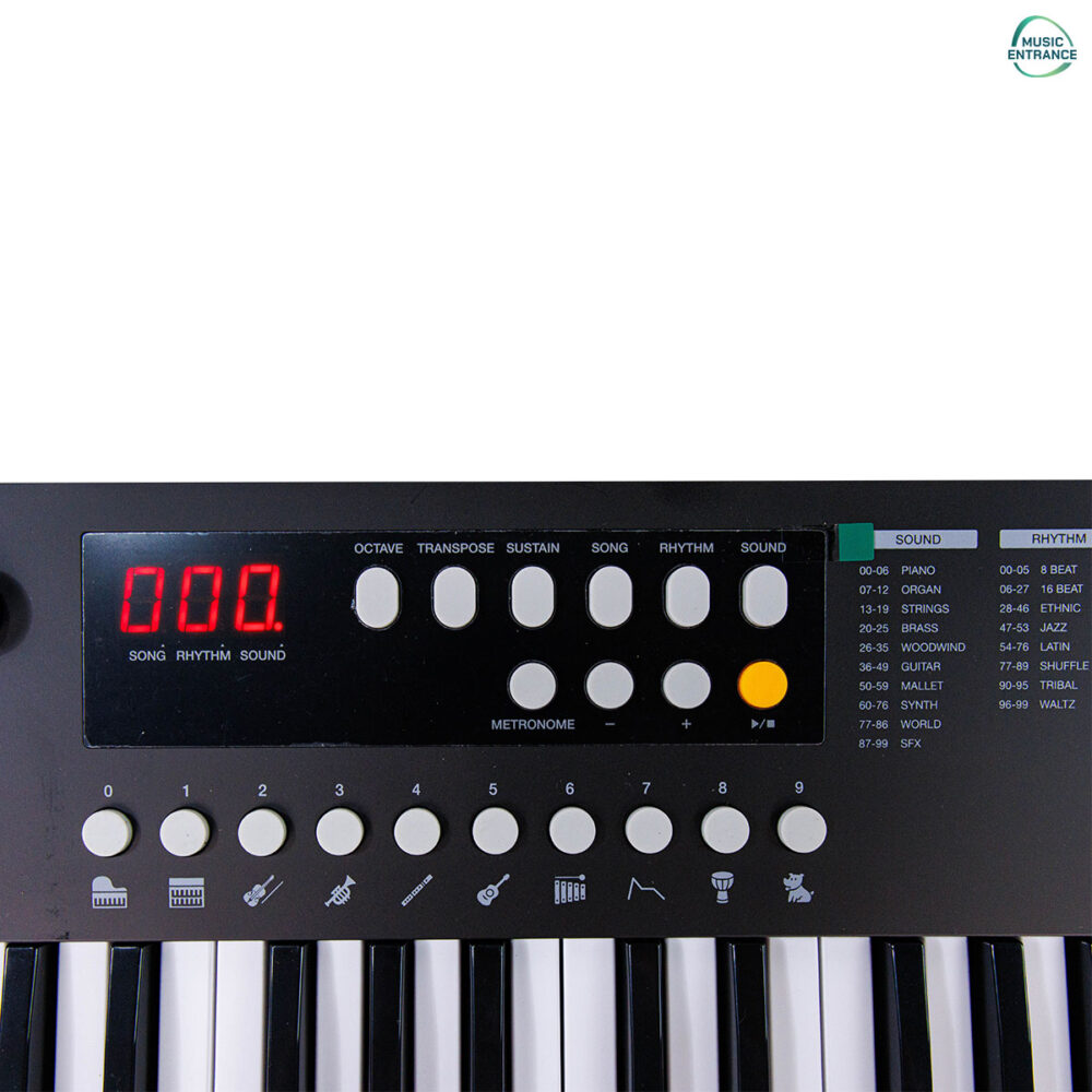 คีย์บอร์ดเด็ก MEDELI MK1 ขนาด 37 คีย์ มีจังหวะและเสียงให้เลือก เหมาะสำหรับผู้เริ่มต้น