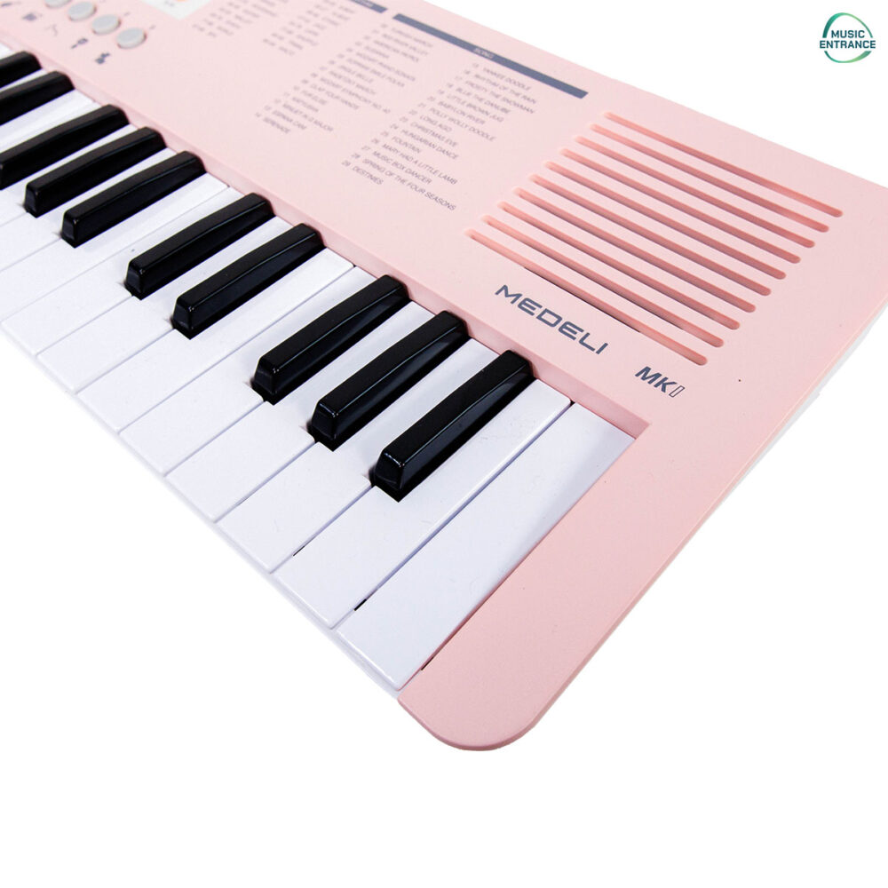 คีย์บอร์ดเด็ก MEDELI MK1 ขนาด 37 คีย์ มีจังหวะและเสียงให้เลือก เหมาะสำหรับผู้เริ่มต้น