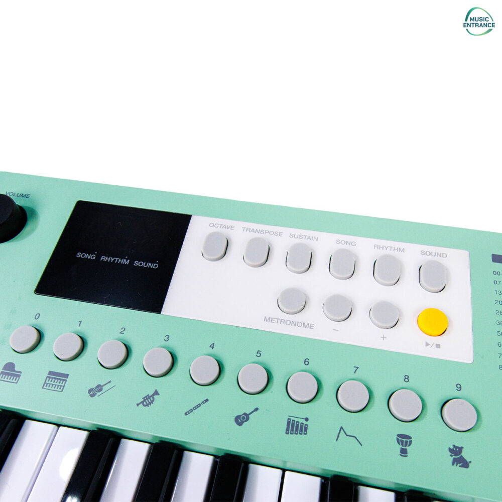 คีย์บอร์ดเด็ก MEDELI MK1 ขนาด 37 คีย์ มีจังหวะและเสียงให้เลือก เหมาะสำหรับผู้เริ่มต้น