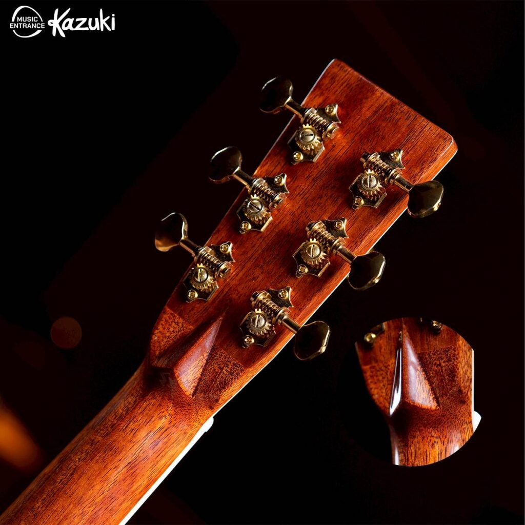 กีตาร์โปร่ง Kazuki Heritage Collection Custom Cocobolo KD41CC ทรง Dreadnought เสียงคุณภาพเยี่ยม พร้อม Hardcase ราคา 19,900 บาท