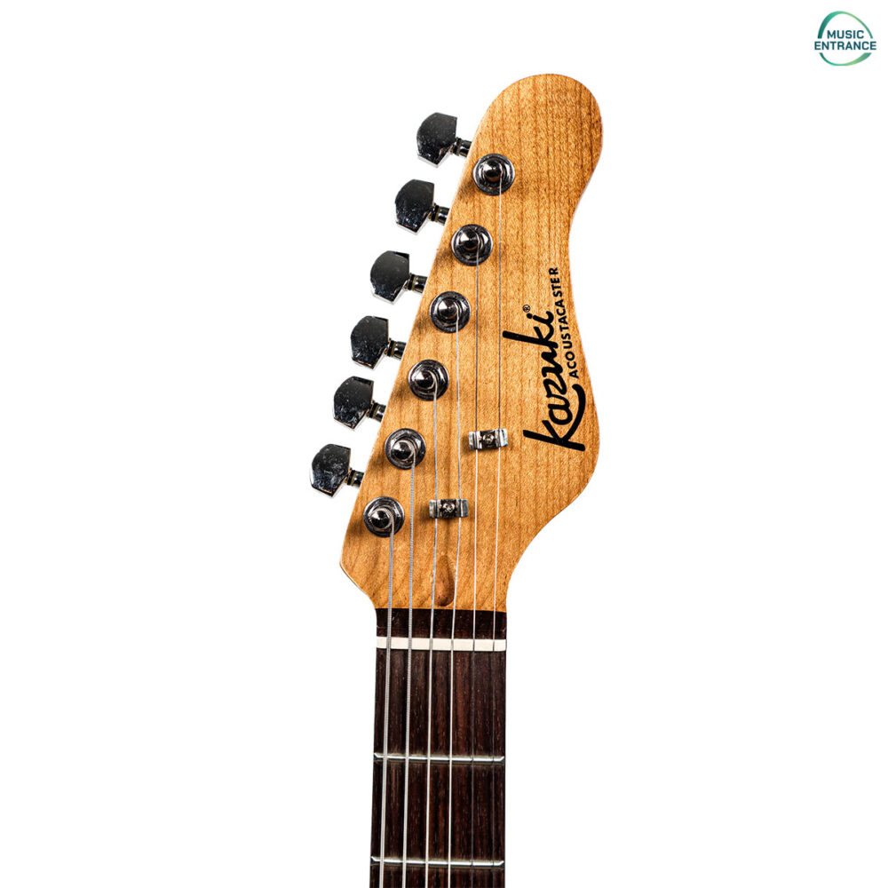 Kazuki Hybrid Guitar รุ่น Acoustacaster TL ทรง Tele กีต้าร์ไฟฟ้าโปร่งเสียงใส