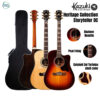 Kazuki Heritage Collection Storyteller DC กีตาร์โปร่งทรง Dreadnought Cutaway