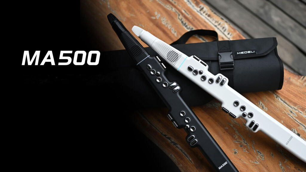 MEDELI MA500 Electronic Wind Instruments Black แซกโซโฟนไฟฟ้า