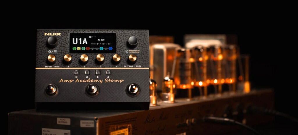 NUX Amp Academy Stomp Multi Effects แอมป์ซิมมัลติเอฟเฟกต์กีตาร์