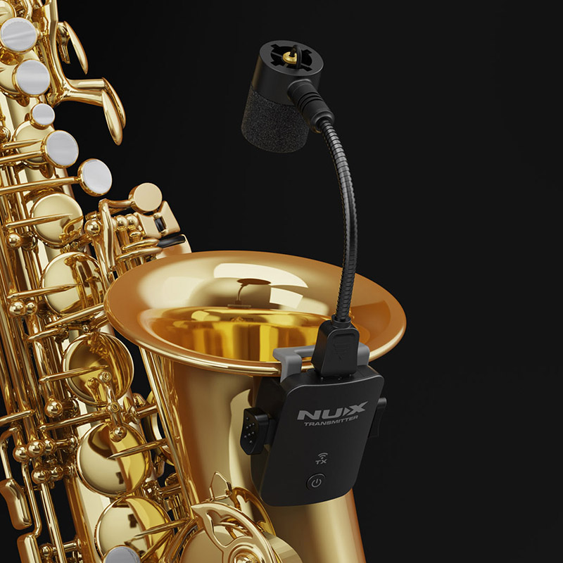 NUX B-6 PRO ชุดไวร์เลสสำหรับแซกโซโฟน ระบบไร้สายคุณภาพสูง