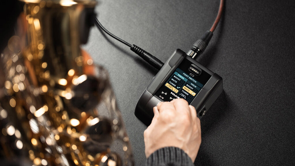 NUX B-6 PRO ชุดไวร์เลสสำหรับแซกโซโฟน ระบบไร้สายคุณภาพสูง