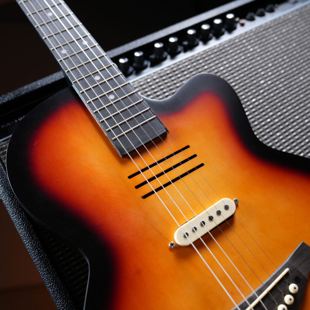 ROCK FINGER Acoustic Guitar 39 นิ้ว กีตาร์โปร่งราคาประหยัด เหมาะสำหรับผู้เริ่มต้น