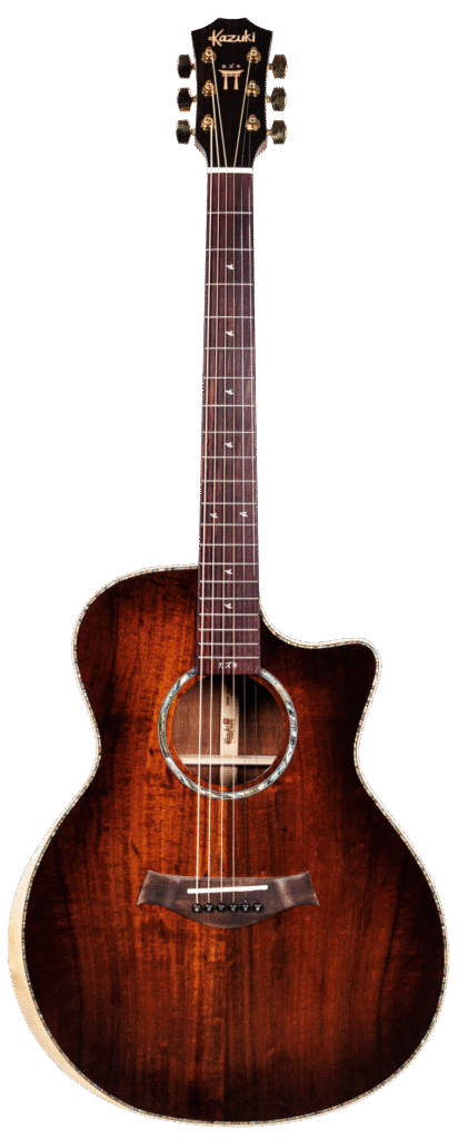 Kazuki Kigen Series All Solid KOA Legacy Sunburst กีตาร์โปร่งไม้แท้ทั้งตัว เสียงใส ไม้โคอะหรูหรา