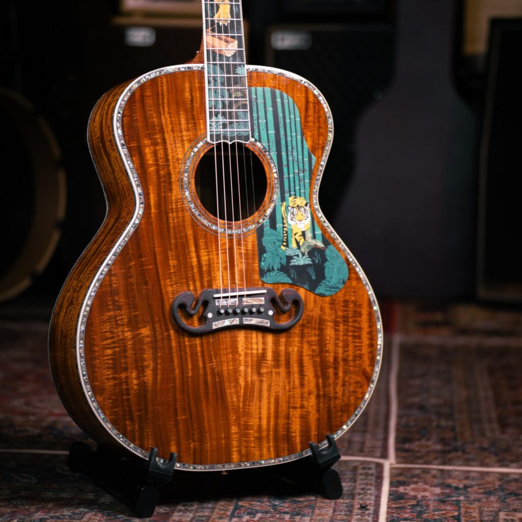 Kazuki Custom Shop Master Collection The Jungle Tiger กีตาร์ไฟฟ้า Limited Edition