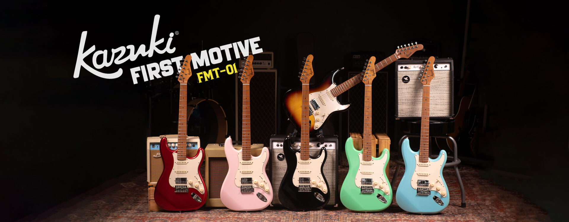 Kazuki First Motive Series FMT01P – Roasted Maple Strat